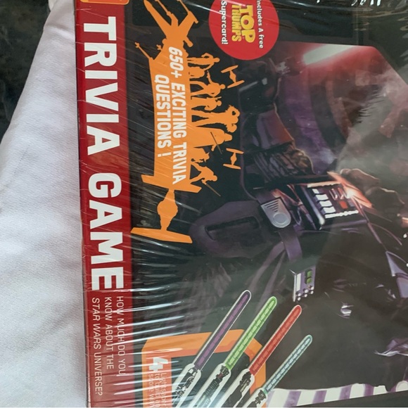 Disney Star Wars Trivia Game - Red and Black - Picture 3 of 6